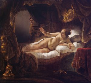 Danaë de Rembrandt van Rijn
